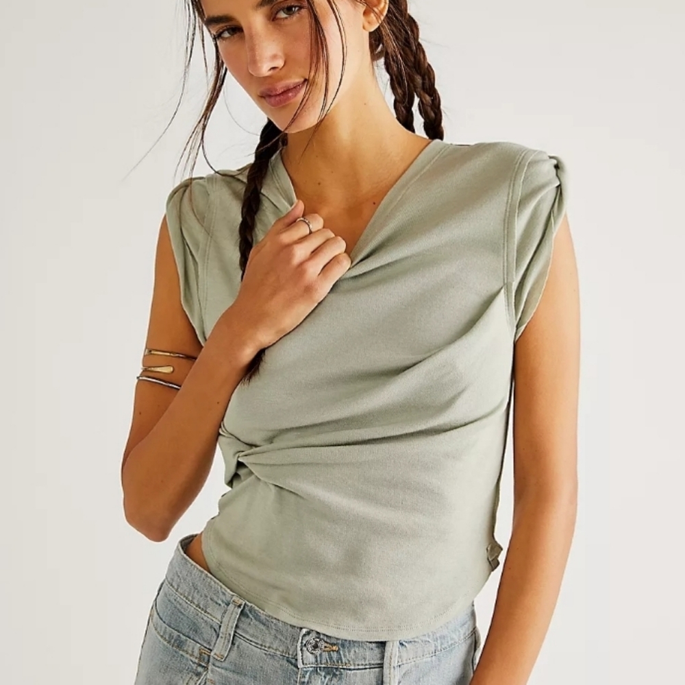 Like new Free People Flipside Muscle Tee size XS